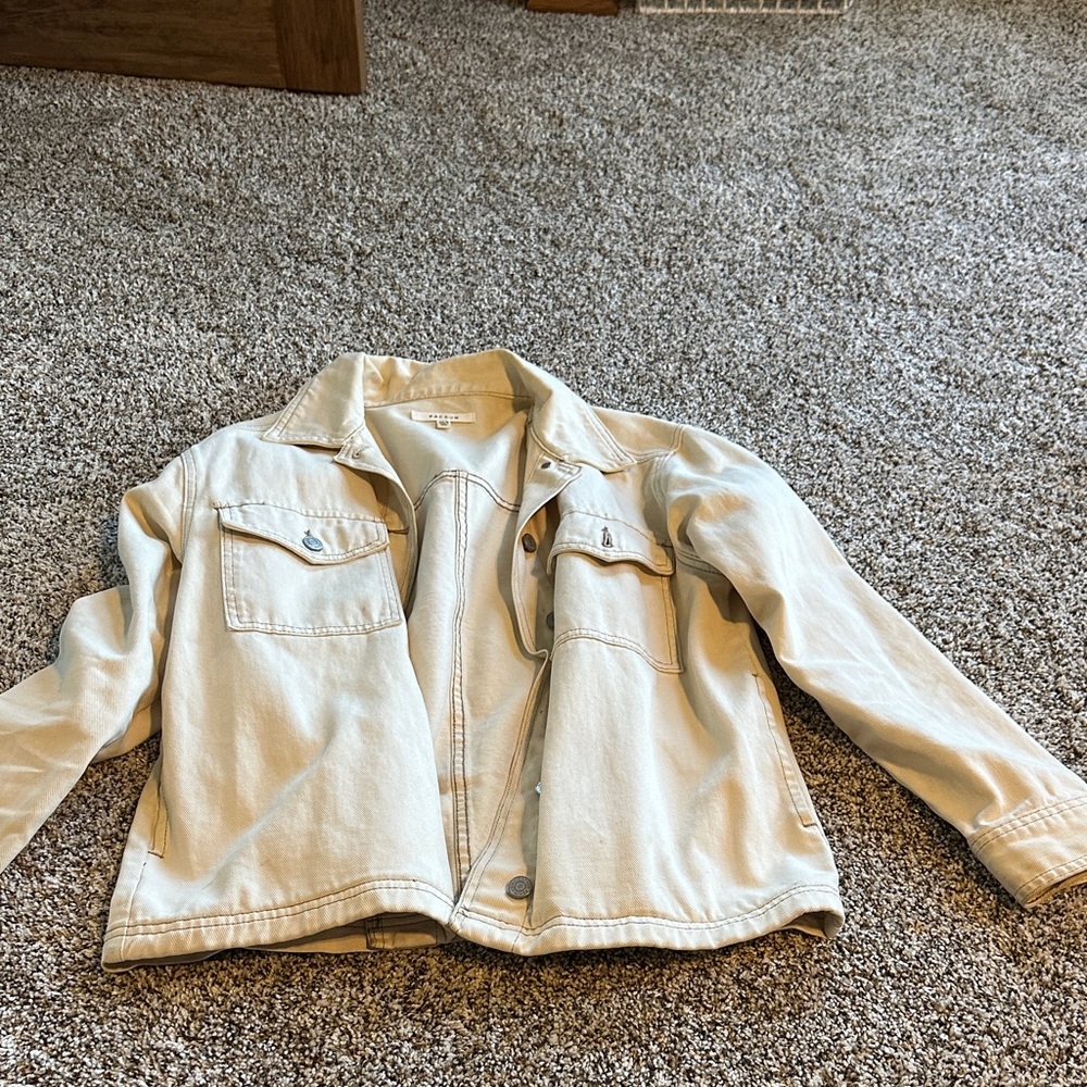 PacSun Cream Jacket